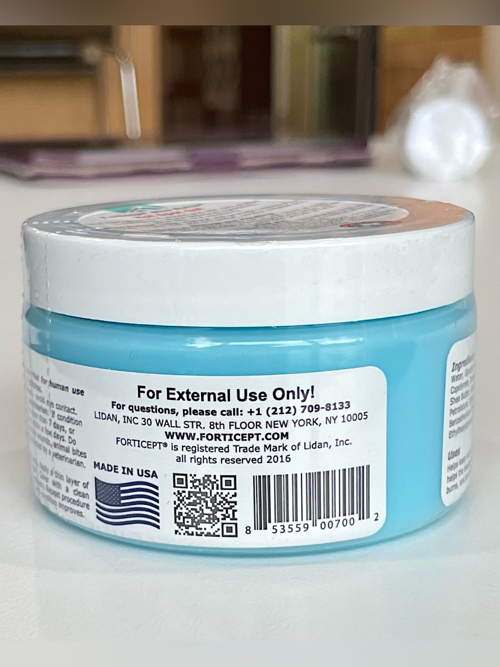 NEW Forticept Blue Butter Hot Spot Gel for Dogs & Cats 4oz - Picture 4 of 6